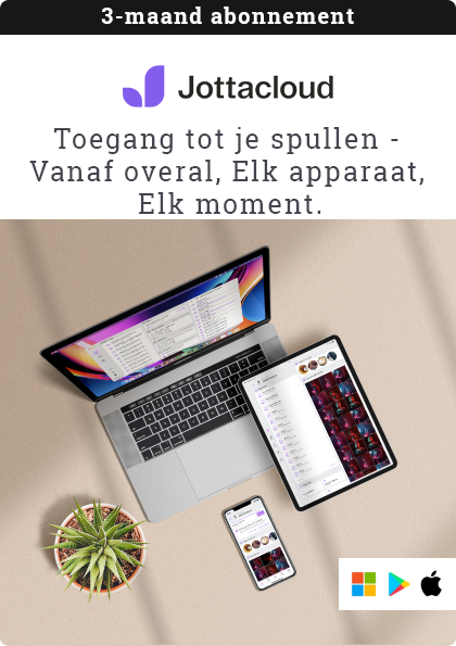 Nu gratis 3 maanden lang Jottacloud als cadeau!