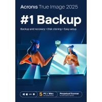 Acronis True Image 2025 | 5 PC or Mac | One-time purchase