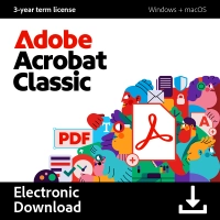 Adobe Acrobat Classic | 1 User | 3 Years | Windows & macOS Adobe Acrobat Classic | 1 User | 3 Years | Windows & macOS