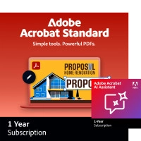 Adobe Acrobat Standard | 1 User | 1 Year