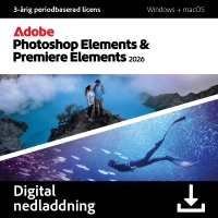 Adobe Photoshop Elements & Premiere Elements 2026 för Windows & MacOS Adobe Photoshop Elements & Premiere Elements 2026 för Windows & MacOS