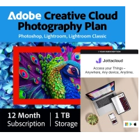 Adobe Photography Plan 1 TB + Jottacloud Home | 5 users | 1 Year