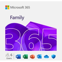 Microsoft 365 Family | 6 Users - 1 Year | Including Updates
