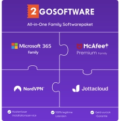2GO Software All-in-One Familienpaket