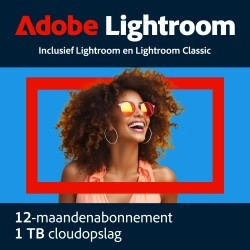 Adobe Lightroom CC | 1 Gebruiker | 1 Jaar | 1TB cloudopslag