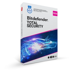 Bitdefender Total Security 2026 | 5 Apparaten | 1 jaar | Automatische verlenging