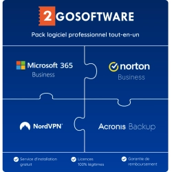 2GO Software Bundle Tout-en-un pour les entreprises 