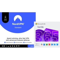 NordVPN | 10 Geräte | 1 Jahr + Microsoft 365 Family