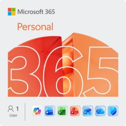 Microsoft 365 Personal | 1 User - 1 Year | Including Updates
