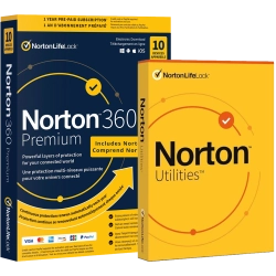 Norton 360 Premium with Norton Utilities Ultimate | 2026 | 10 Devices | 1 Year