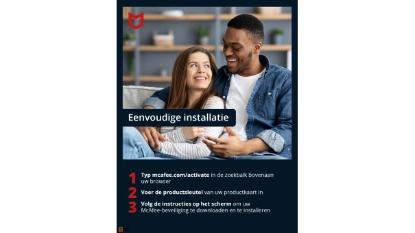 McAfee Total Protection 2026 | 1 Apparaat | 1 jaar | Windows - Mac - Android - iOS