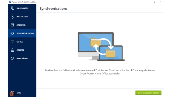 Acronis Cyber Protect Home Office Advanced 500 Go