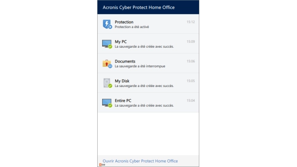 Acronis Cyber Protect Home Office Advanced 500 Go
