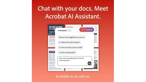 Adobe Acrobat Pro + AI Assistant | 1 User | 1 Year