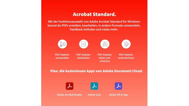 Acrobat Standard + Norton 360 Deluxe + Acronis Essentials