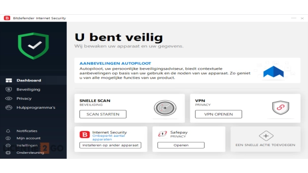 Bitdefender Internet Security 2026 | 1 Apparaat | 1 jaar | Automatische verlenging