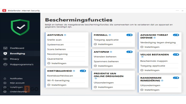 Bitdefender Internet Security 2026 | 1 Apparaat | 1 jaar | Automatische verlenging