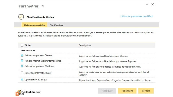 Planification de taches