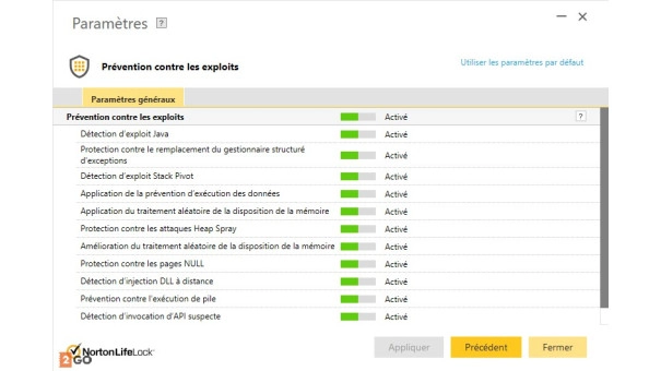 Prévention contre les exploits