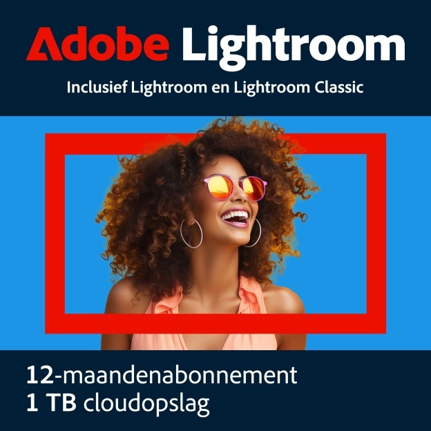 Adobe Lightroom CC | 1 Gebruiker | 1 Jaar | 1TB cloudopslag