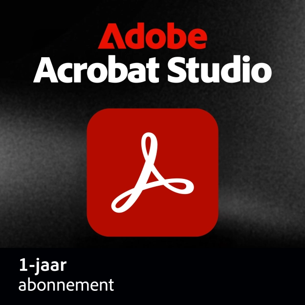 Adobe Acrobat Studio (Pro, AI Assistant & Express Premium) | 1 Gebruiker | 1 Jaar | 100GB Cloud