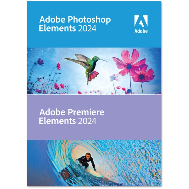 Adobe Photoshop Elements + Premiere Elements 2024 | 1 User | 2 Installations | Mac