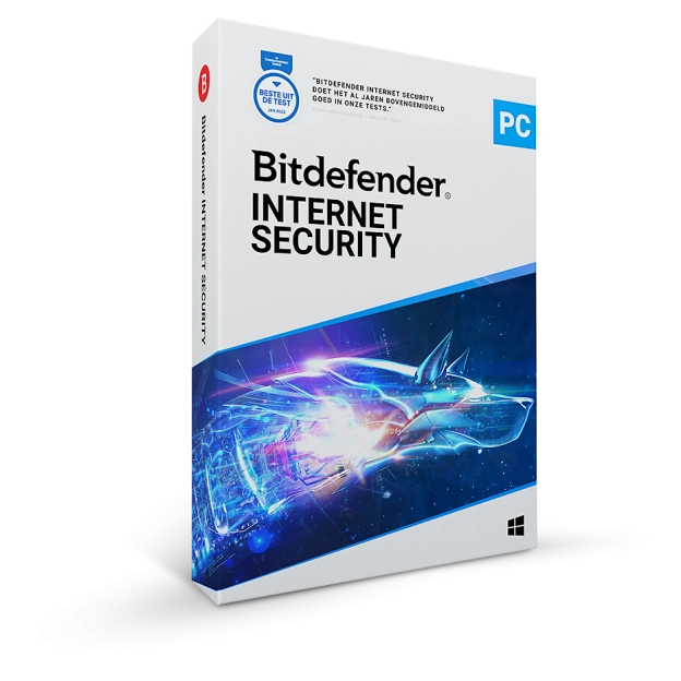 Bitdefender Internet Security 2026 | 1 Apparaat | 1 jaar | Automatische verlenging