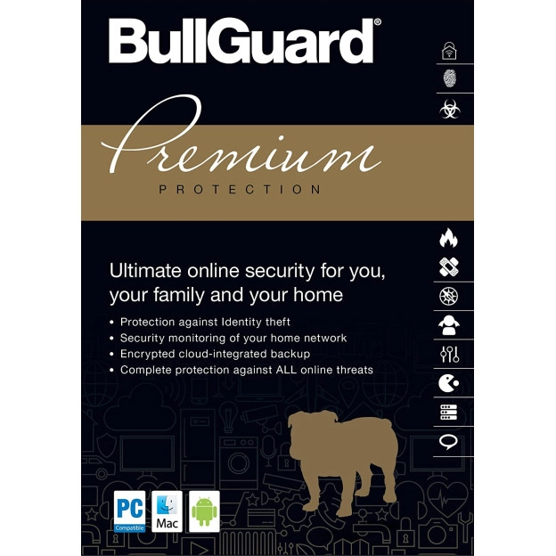 BullGuard Premium Protection 15 devices 2 years