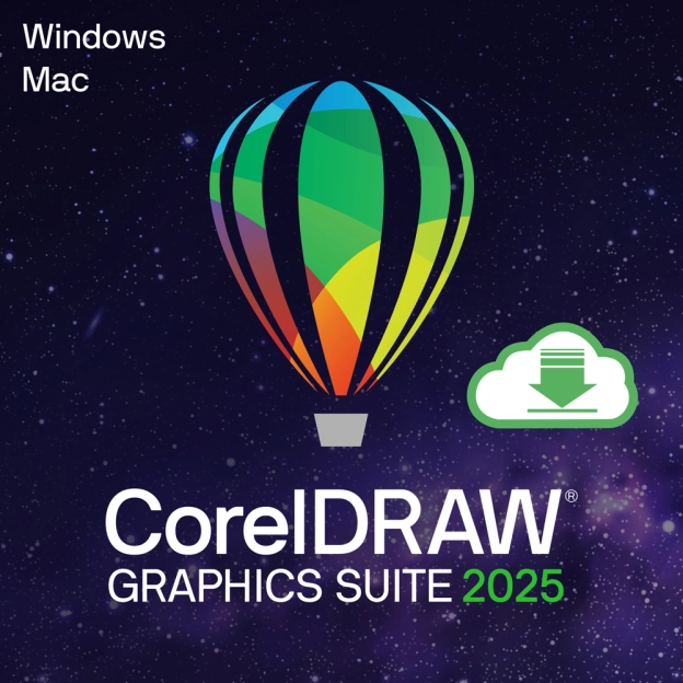 CorelDRAW Graphics Suite 2025 | Eenmalige aanschaf | Windows & Mac