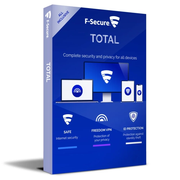 F-Secure Total + VPN | 5 Devices | 1 Year