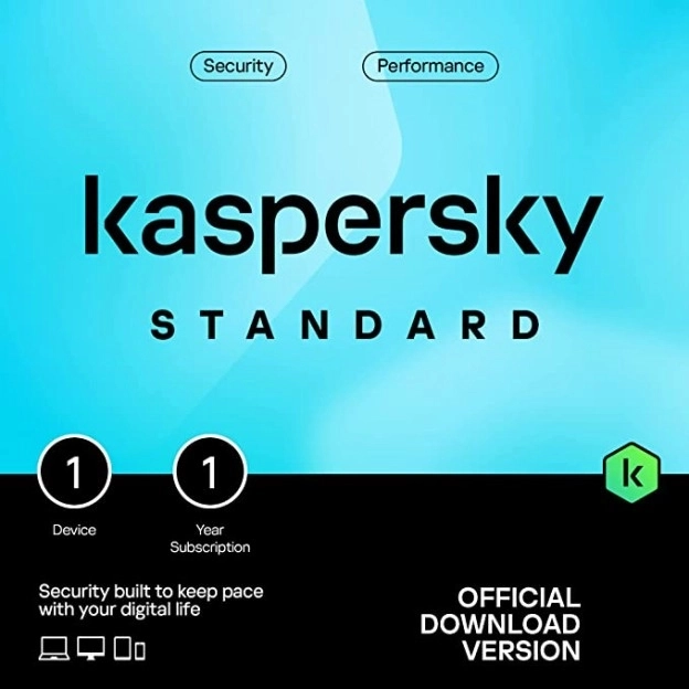 Kaspersky Standard | 1 Device | 1 Year | 2026 | United Kingdom