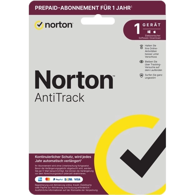 Norton AntiTrack | 1 Gerät | 1 Jahr