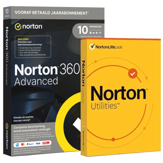 Norton 360 Advanced + Norton Utilities Ultimate