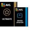 AVG Ultimate with driver updater | 10 devices | 1 Year | Windows, Mac, Android & iOS