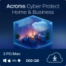 Acronis Cyber Protect Home & Business | Backup | 500 GB Cloud Storage | 3 PC