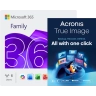 Microsoft 365 Family + Acronis True Image Advanced | 50 GB Cloud | 1 PC | 1 Year
