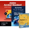 Acrobat Standard + Norton 360 Deluxe + Acronis Essentials