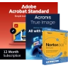 Acrobat Standard + Norton 360 Deluxe + Acronis Essentials 