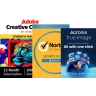 Adobe Creative Cloud Pro (all apps) Student & Teacher Edition + Norton Security Deluxe + Acronis True Image Advanced