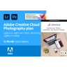 Adobe Photography Plan + Jottacloud Personal Unlimited | 1 User | 1 Year