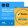 Adobe Photography Plan | 20 GB cloud storage | 1 year + Norton Security Deluxe | 3 Devices