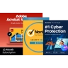 Adobe Acrobat Standard + Norton Security Deluxe + Acronis True Image Advanced