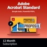 Adobe Acrobat Standard | 1 User | 1 Year
