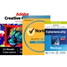 Adobe Creative Cloud Pro (all apps) + Norton Security Deluxe + Acronis Advanced