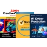 Adobe Creative Cloud Pro (all apps) Student & Teacher Edition + Norton Security Deluxe + Acronis True Image Advanced