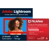 Adobe Lightroom CC + McAfee Total Protection | 1 Device | 1TB cloud storage
