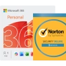 Microsoft 365 Personal + Norton Security Deluxe | 3 Devices | 1 Year