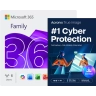 Microsoft 365 Family + Acronis True Image Advanced | 50 GB Cloud | 1 PC | 1 Year