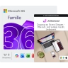 Microsoft 365 Family + Jottacloud Personal Unlimited | 1 Jahr | Unbegrenzter Cloud-Speicher
