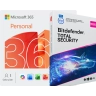 Microsoft 365 Personal + Bitdefender Total Security | 5 Apparaten | 1 Jaar